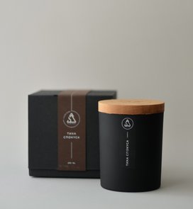 Aromatic soy candle “Quiet temptation”