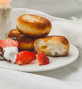 Лимонні сирники