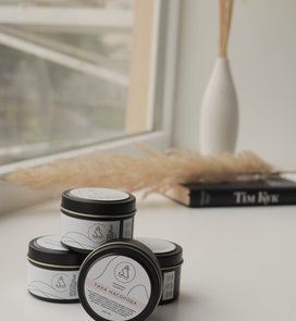 Aromatic Soy Candle “Silent Delight”