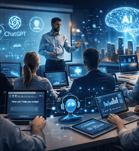 Корпоративне навчання роботі зі штучним інтелектом