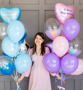 Гелієві кульки на свято, подарунки з повітряних кульок, кульки на відкриття магазину.
