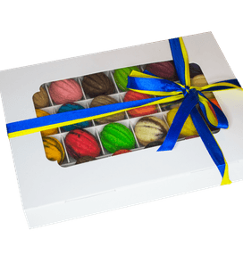 Zestaw 24 orzeszków