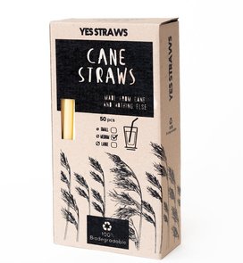 Трубочки з очерету, Smoothie (50 шт.)