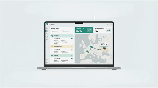 Automatyzacja zarządzania transportem międzynarodowym, kontrola ETA, powiadamianie klientów o lokalizacji ładunku
