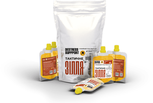 ТАКТИЧНЕ ЗІЛЛЯ "DESTRESS SUPPPORT" (Упаковка 5 шт.)