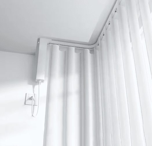 Electric curtain rail for curtains on a roller shutter control button NOVO N21-5A5-1.20