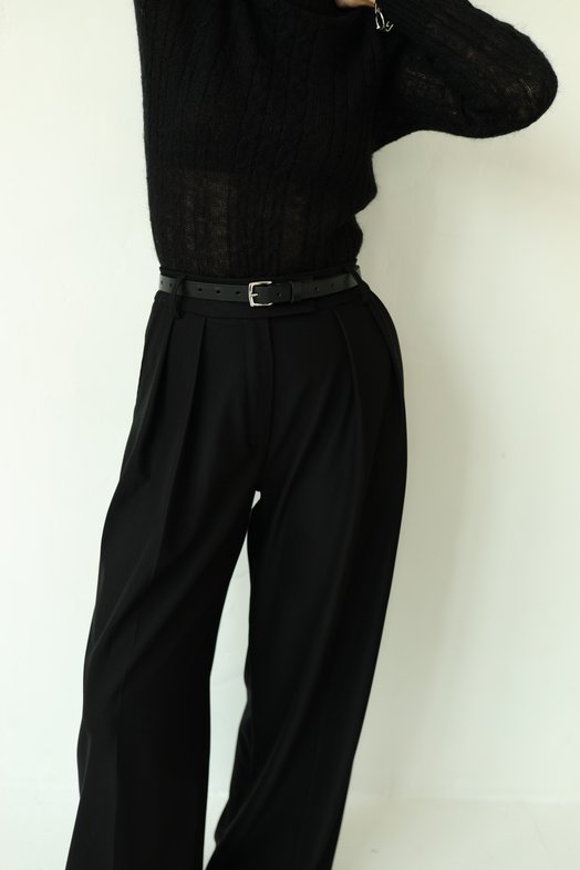 Podstawowy pasek z mosiężną klamrą, 2 cm