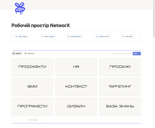 Архітектура операційної системи в Notion