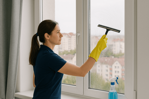 Profesjonalne mycie okien i powierzchni szklanych