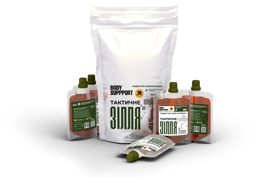 ТАКТИЧНЕ ЗІЛЛЯ "BODY SUPPPORT" (Упаковка 5 шт.)