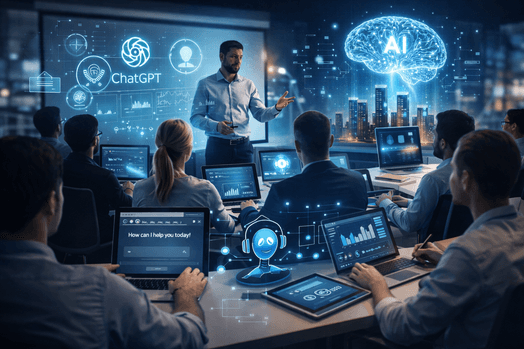 Корпоративне навчання роботі зі штучним інтелектом