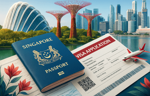 Туристична е-віза в Сінгапур