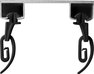Карниз стельовий дворядний алюмінієвий посилений EURO -2 Чорний
