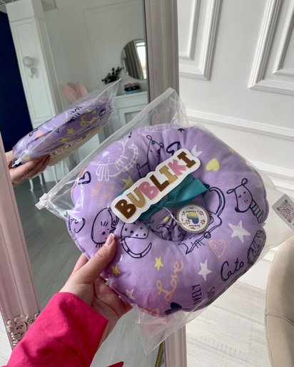 Miękki ochronny kołnierz weterynaryjny–poduszka Bubliki