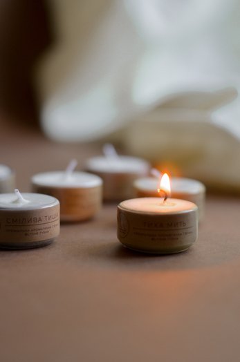 Набір міні-свічок “Лише. Тиша”