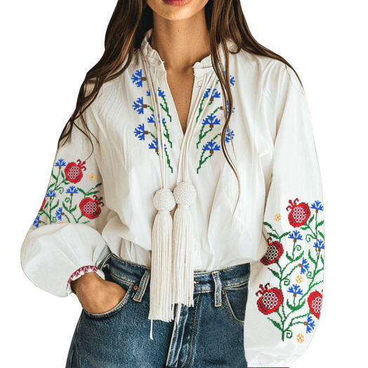 Embroidery kits for clothing (women's, men's, children's)