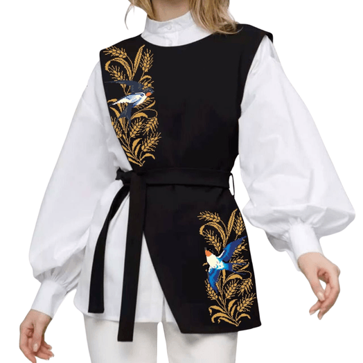 Embroidery kits for clothing (women's, men's, children's)