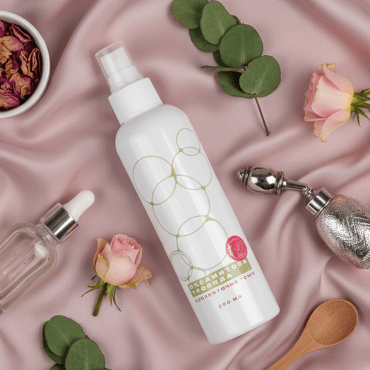 Зволожуючий тонік Lika «Оксамитова троянда» з гіалуроновою кислотою, пантенолом та алое вера 200 мл