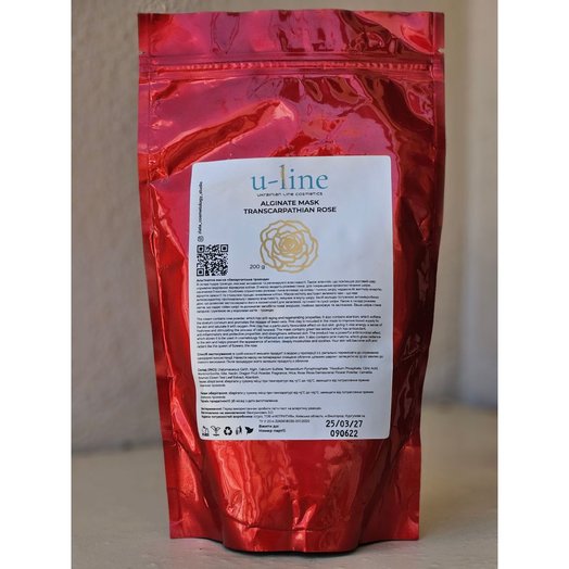 Maska alginianowa "Róża Zakarpacka"