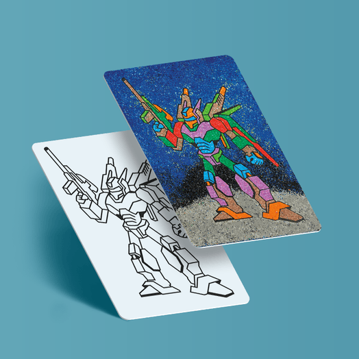 Набір для творчості BC2 "Розмальовка кольоровим піском"- ДЛЯ ХЛОПЧИКІВ