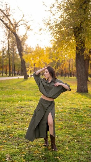 Odzież damska z naturalnych tkanin