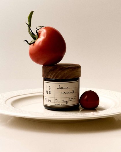 Candle 'Tomato Leaves'