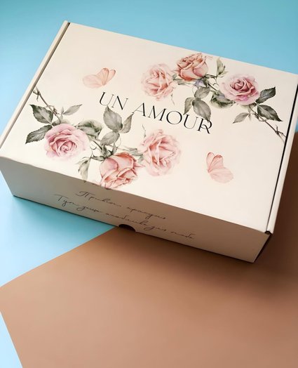 Коробка з мікрогофрокартону з індивідуальним друком