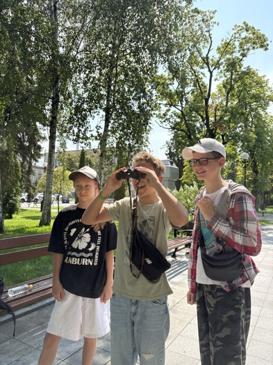 Obóz podczas wakacji