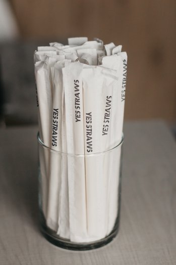 Individually wrapped reed straws, Classic (250 pcs)