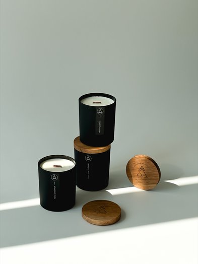 Ароматична соєва свічка “Пристрасть тиші”