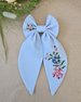 Вишитий бант для волосся