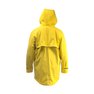Uniseksowy żółty designerski płaszcz przeciwdeszczowy